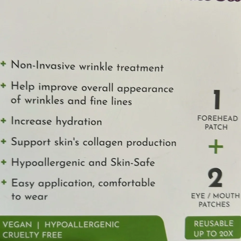 Truly clear 3pc. Wrinkle Fighting face set